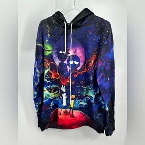 Unisex Rick & Morty 3D Printed Hoodie With Front Pockets